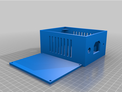 electrical box lid mehere66 3d print model - Mito3D