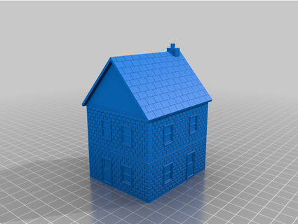 fow ladrillo casa ártico zorro 3d print model - Mito3D