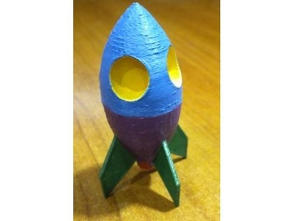 rocket sergbdb 3d print model - Mito3D