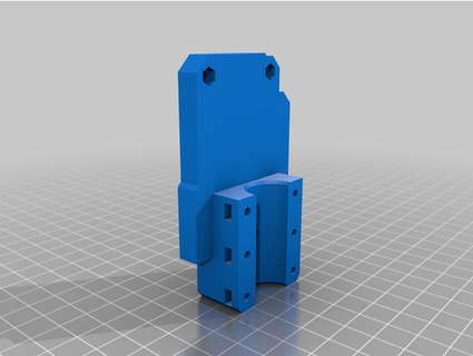 dremel montar oso potenciar prusa mk3 guillaume3d3 3d print model - Mito3D