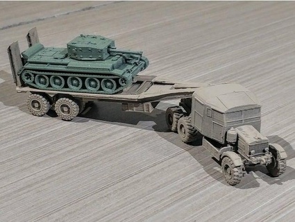 scammell tanque transportador fácil impressão windhamgraves 3d print model - Mito3D