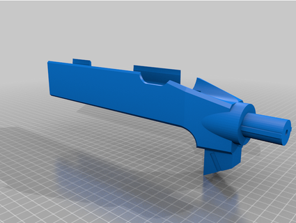 as-01 02 03 buffer tube stock thegregin 3d print model - Mito3D