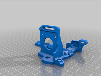ender 5 lineal carril hotend montar jimmyeao 3d print model - Mito3D