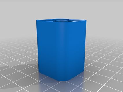 personnalisable batterie Cas gaine magnétique espacement josdeck 3d print model - Mito3D