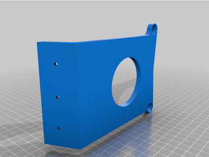 buttonbox mount fanatec clubsport wheelbase v25 karltoastbrot 3d print model - Mito3D
