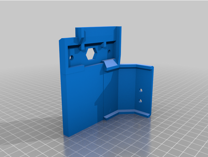 side extruder support mount head cabinet davidknospe 3d print model - Mito3D