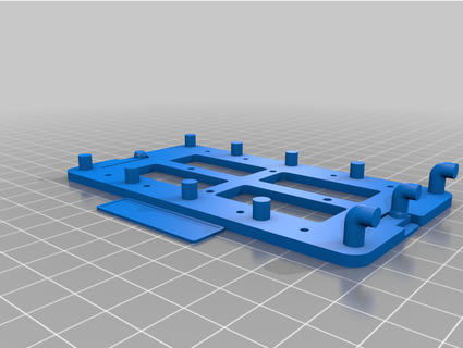 Himbeere pi Steckbrett montieren Hersteller kat 3d print model - Mito3D