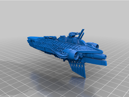 star galleon gozante eirynhawk 3d print model - Mito3D