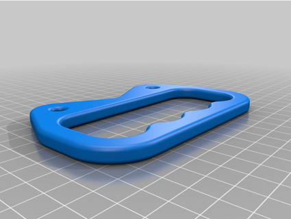 rope handle d0ggystyl3 3d print model - Mito3D