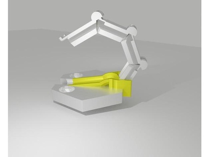 gravitrax compatible fléchir pont lmique 3d print model - Mito3D