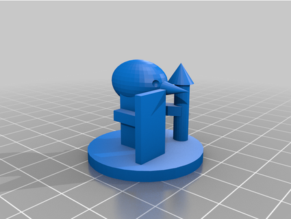 Kobold 2 neugierig 3d print model - Mito3D