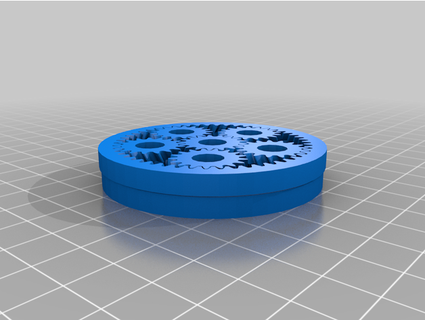 split ring planetary gearbox gistnoesis 3d print model - Mito3D