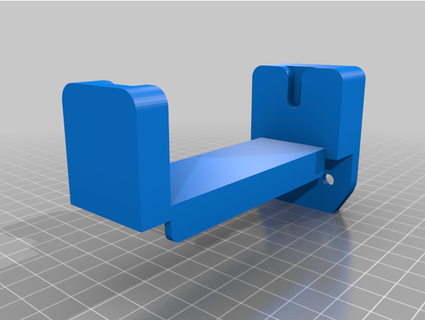tronxy xy 2 Pro suporte rolo filamento sem rolamento marcelocaarapo 3d print model - Mito3D