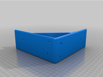 universal corner bracket dimensional lumber shelving tables tavelkyosoba 3d print model - Mito3D