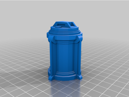 objective physical loot markers stargrave warhammer 40 000 obsidian prime 3d print model - Mito3D