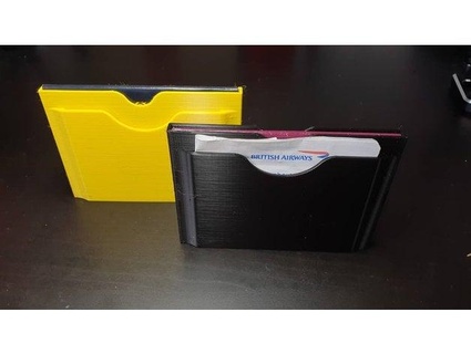 passport holder v2 boarding pass slot byteslinger 3d print model - Mito3D