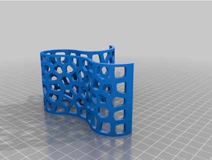 Fluidck Voronoi 3drk2 3d print model - Mito3D