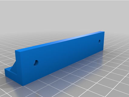 Mauer montieren Messer Halter Unterstützung justinbricker 3d print model - Mito3D