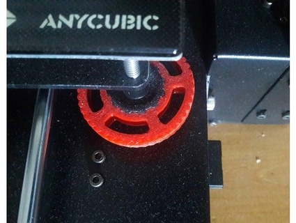 anycubic i3 acople rueda nivel cama caliente jero 3d 3d print model - Mito3D