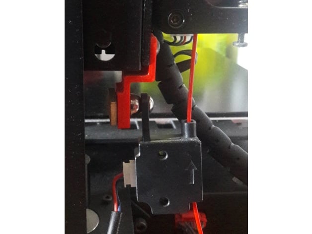 anycubic i3 mega soporte sensor filamento profundo 3d 3D print model - Mito3D