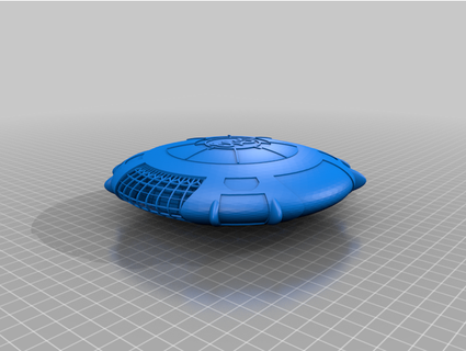 elo nave espacial v2 vou lucrar 3d print model - Mito3D