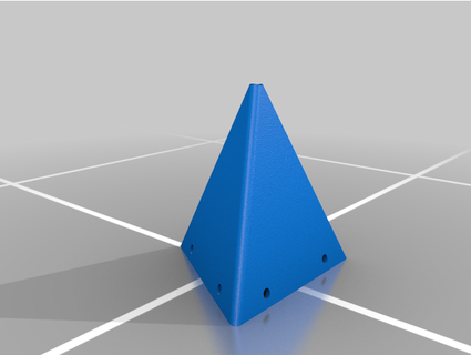 planter - triangle hanging bits4bots 3d print model - Mito3D