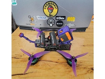 qav s Joshua bardwell edição sharkbyte pressa cereja monte cadmonkeyfpv 3d print model - Mito3D