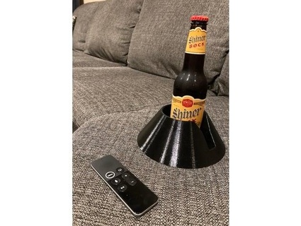 couch potato cup holder timskloss 3d print model - Mito3D
