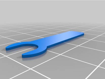 flipper taille jauge postekodelia 3d print model - Mito3D