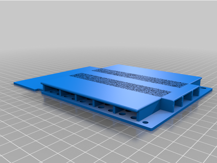 dual fan top cover ender 3 randomgee 3d print model - Mito3D