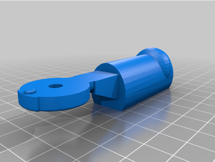 aap 01 ak estilo parafuso m4 amortecedor tubo estoque adaptador v2 xenuprints 3d print model - Mito3D