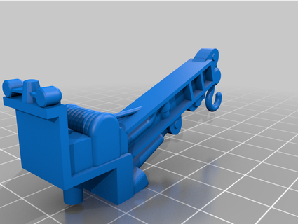 hot wheels tow rig crane diecastr3d 3d print model - Mito3D