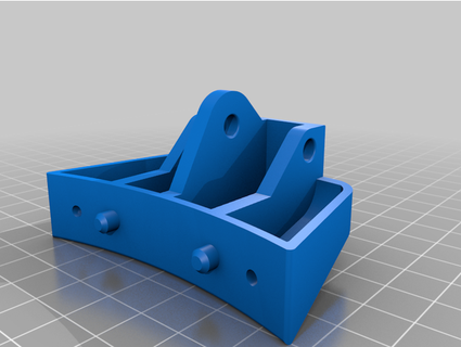 trash replacement hinge rumpelwicht 3d print model - Mito3D