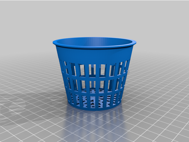 net pot facepump 3D print model - Mito3D