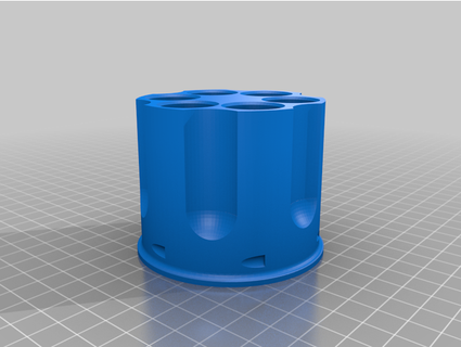 12gr co2 cartucho barril Orlando diseño 3d print model - Mito3D