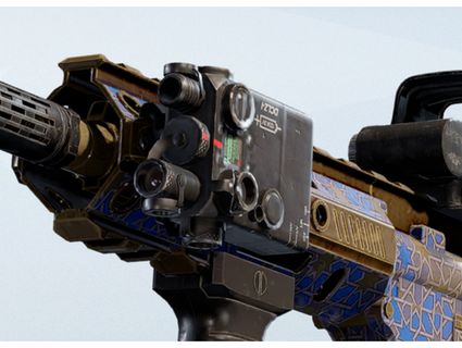 laser sight attachment rainbow six siege dublerino 3d print model - Mito3D