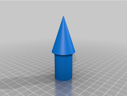 17mm spiked nut cover wrights-designs 3d print model - Mito3D