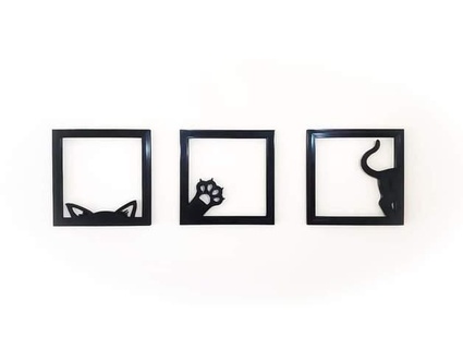 cat frame bakkolo  3d print model - Mito3D
