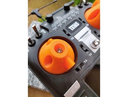 lock robinstoraa radiomaster tx16s gimbal protector musta 3d print model - Mito3D