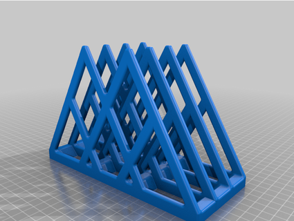 cutting board rack x3 matearoa 3d print model - Mito3D