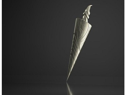 pure nail - hollow knight amycantflynow 3d print model - Mito3D