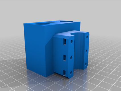 dremel mount small pcb cnc guillaume3d3 3d print model - Mito3D