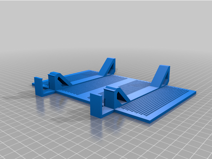 ender 3 lightbar tray ravendna  3d print model - Mito3D