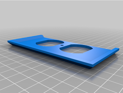 customized outlet cover iamjake1991 3d print model - Mito3D