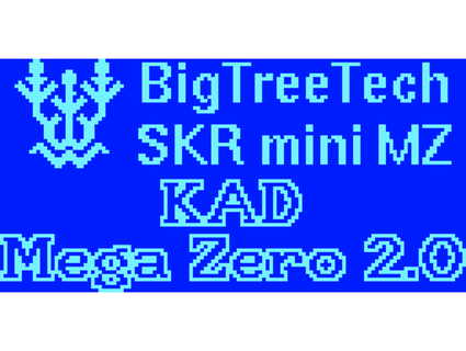 anycubic mega zero 20 marlin 20x firmware btt skr mini mz e3 v20 boards lvader 3d print model - Mito3D