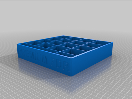 pdr boîte dit 3d print model - Mito3D
