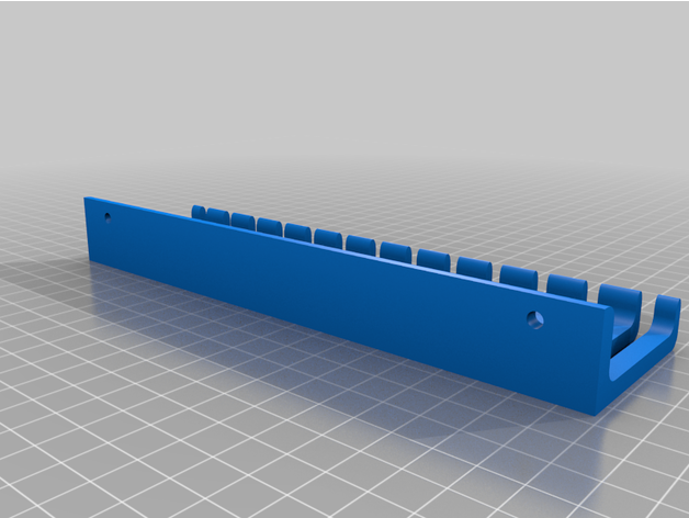 Bulk USB Kabel Aufhänger Jeff Bennett 3D print model - Mito3D