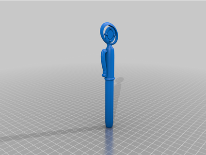 marinaio Luna cristallo trasformazione penna astellia 3d print model - Mito3D
