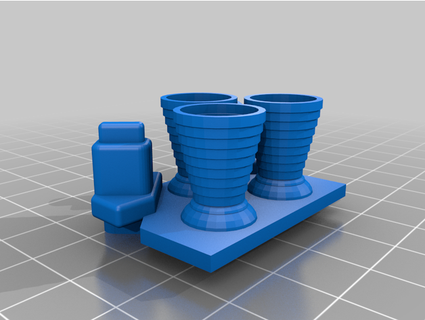 space shuttle engines thealby 3d print model - Mito3D