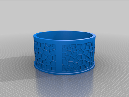 Voronoi estilo tigelas littlefox3dprinting 3d print model - Mito3D